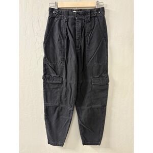 AGOLDE‎ Mia Cargo Pants High Rise Utility Style Black Size 25